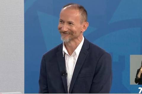 Kessler durante su intervención en La 7.